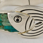 Malaquite Fish Bracelet